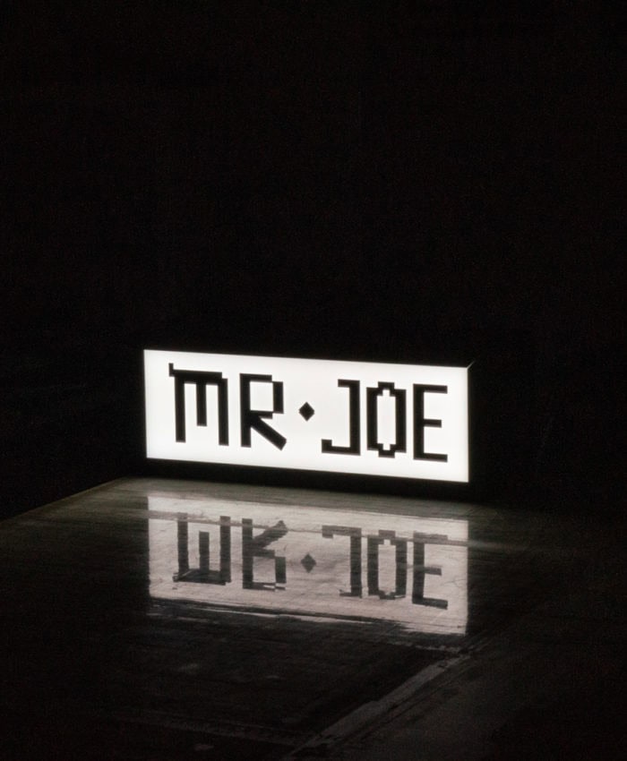 Lightbox, Matte Black Frame, Cafe Signage, by Decently Exposed