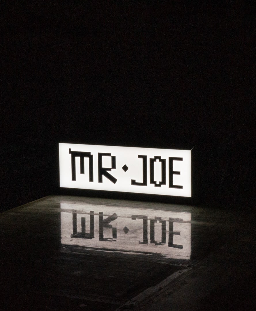 Lightbox, Matte Black Frame, Cafe Signage, by Decently Exposed