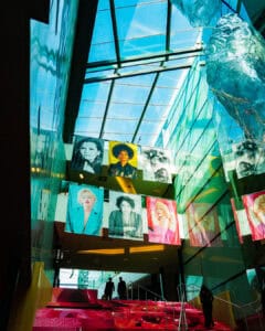 Internal Graphics at ACMI's Goddess exhibition