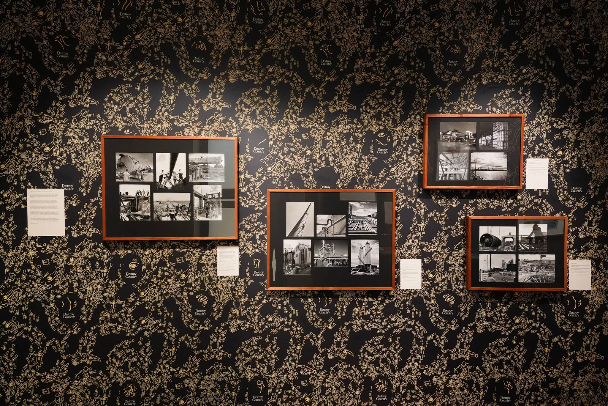 Make Believe; Colourful wallpapers for State library's art show; Make believe